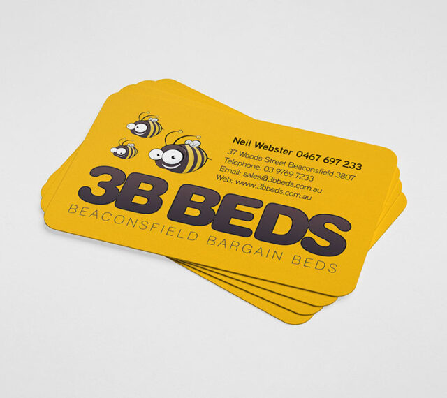 3B Beds Business Cards