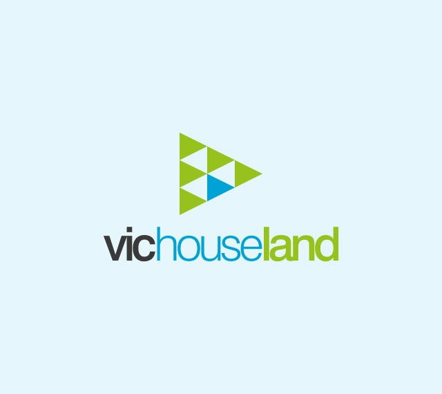 Vic House Land Logo
